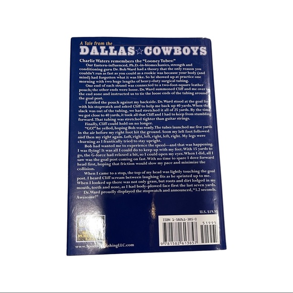 Tales from the Dallas Cowboys : Autographed Copy : Charlie Waters Cliff Harris - Picture 2 of 5